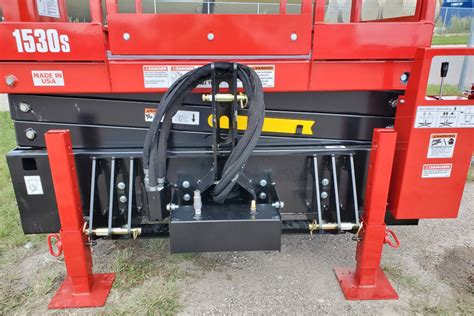 skid steer height adjuster|skid lift for tractors.